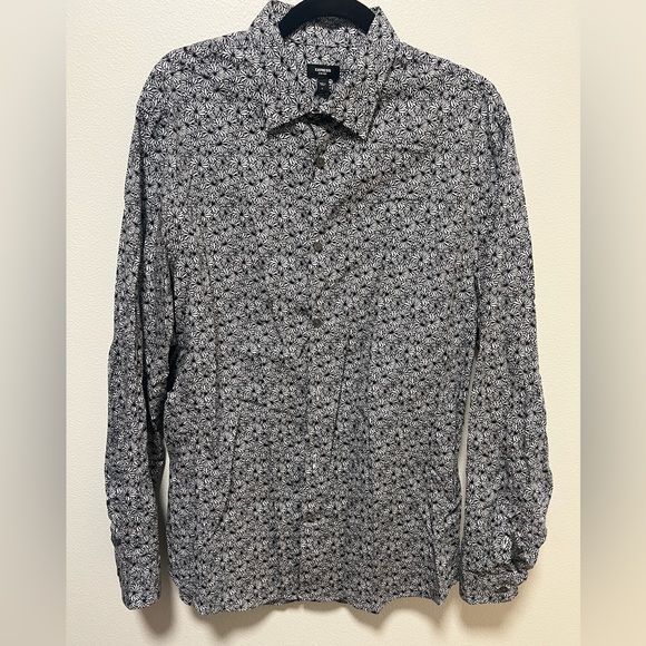 Men’s size large long sleeve button up - Picture 1 of 5